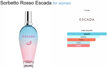 Sorbetto Rosso Escada